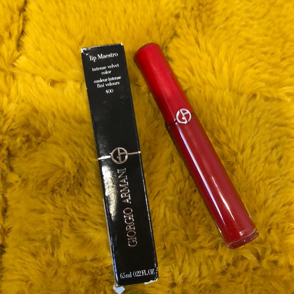 NIB Giorgio Armani Lip Maestro 400